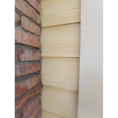 Exterior Wall Wood Grain Hanging Board