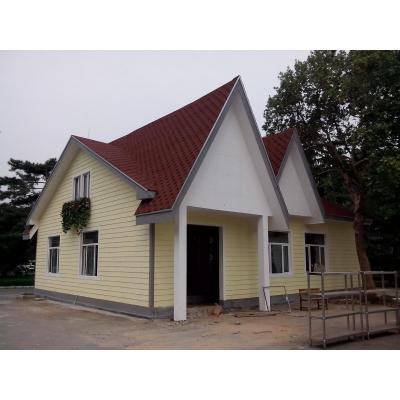 Exterior Wall Wood Grain Hanging Board