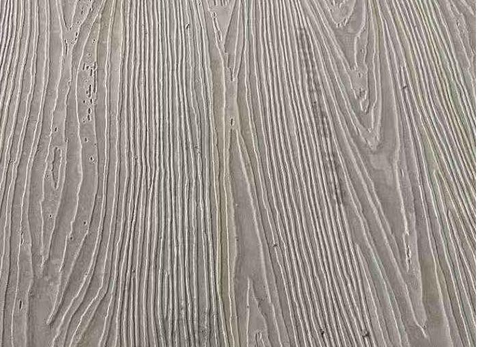Exterior wall wood grain hanging board