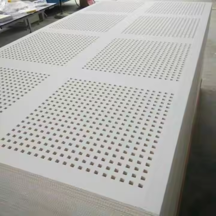 Perforated sound-absorbing board